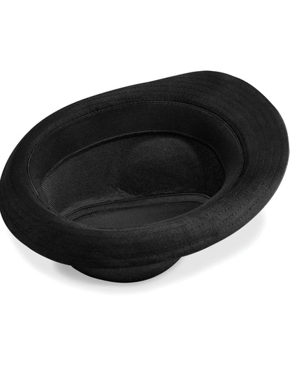 Beechfield Fedora B630 - Black S-M - Customisable Beanies