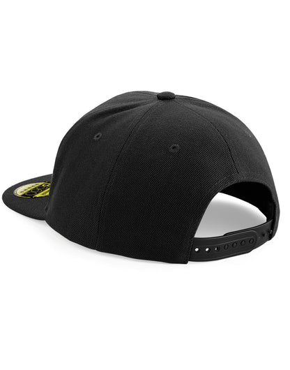Beechfield Original Flat Peak Snapback B660 - O S - Customisable Caps