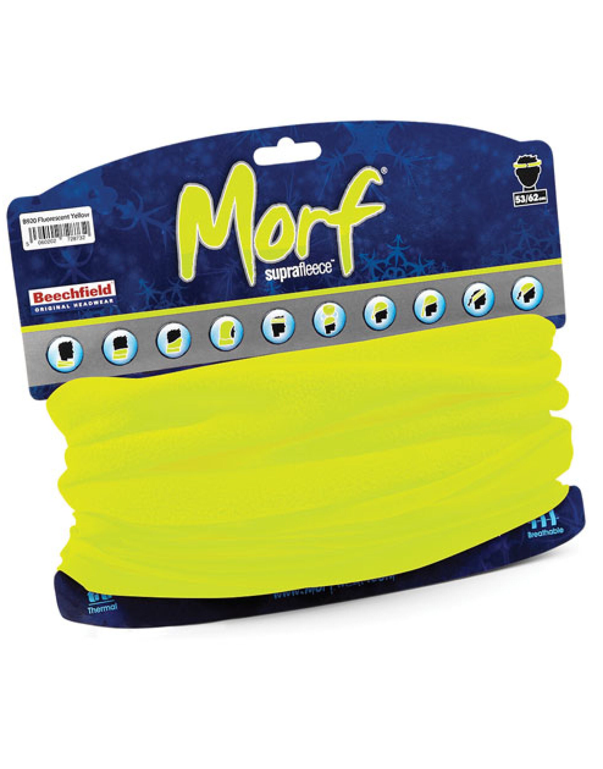Beechfield Morf¬Æ Suprafleece¬Æ B920 - Fluoresent Yellow O S - Customisable Scarves