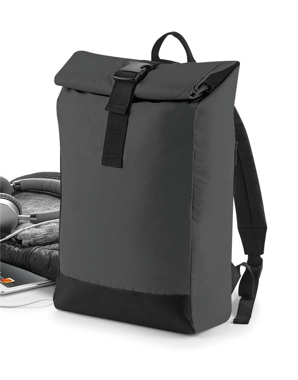 Reflective RollTop Backpack - BG138