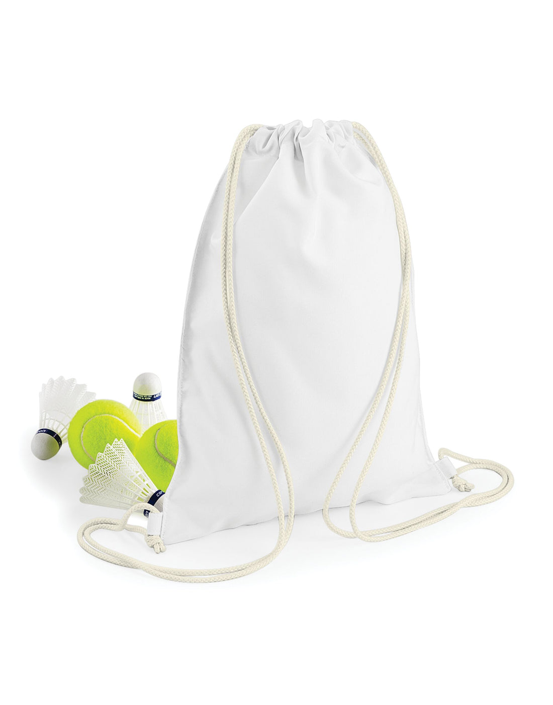Bagbase Sublimation Gymsac bg910 - White O S - Customisable Bags