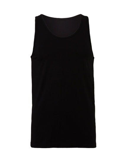 Bella Canvas Unisex Jersey Tank CA3480 - Black - Customisable T-Shirt