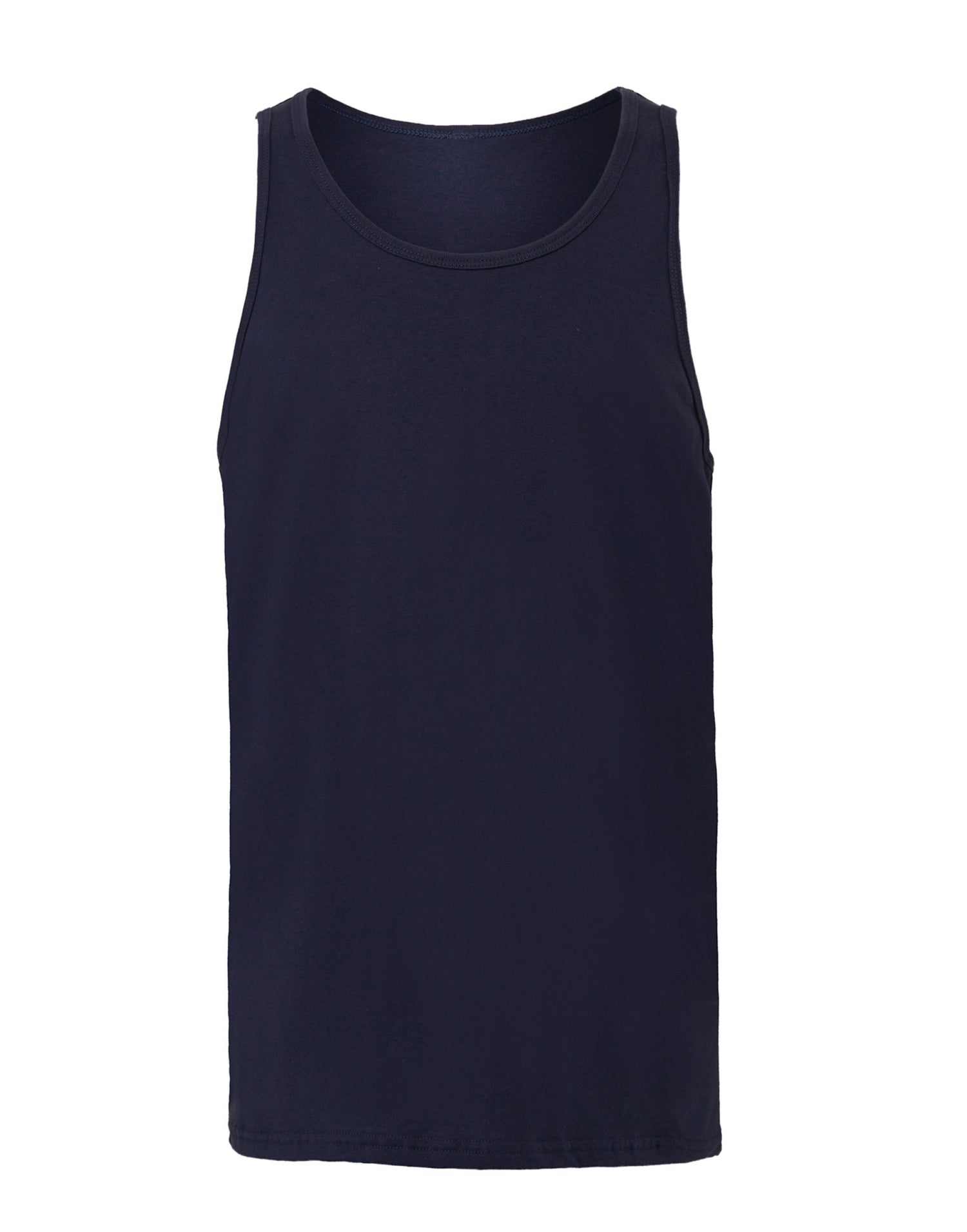 Bella Canvas Unisex Jersey Tank CA3480 - Navy - Customisable T-Shirt