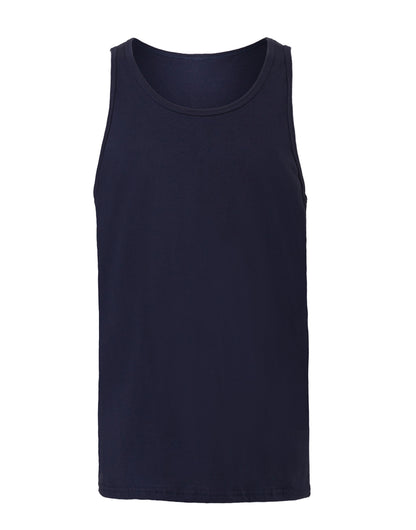 Bella Canvas Unisex Jersey Tank CA3480 - Navy - Customisable T-Shirt