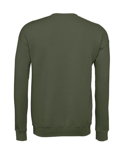 Bella Canvas Unisex Drop Shoulder Fleece Sweat ca3945 - - Customisable Outerwear