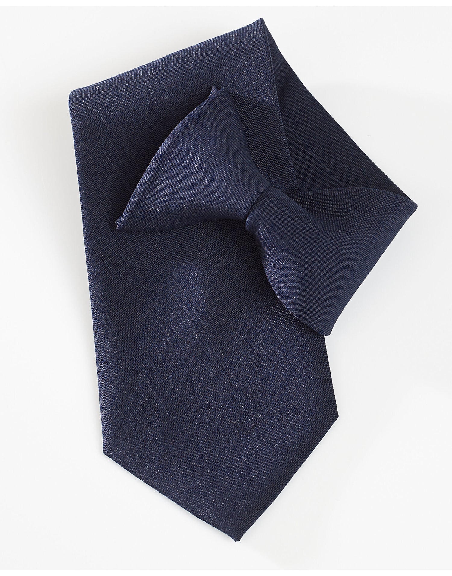 Yoko Clip On Tie CT01 - Navy O S - Customisable Tie