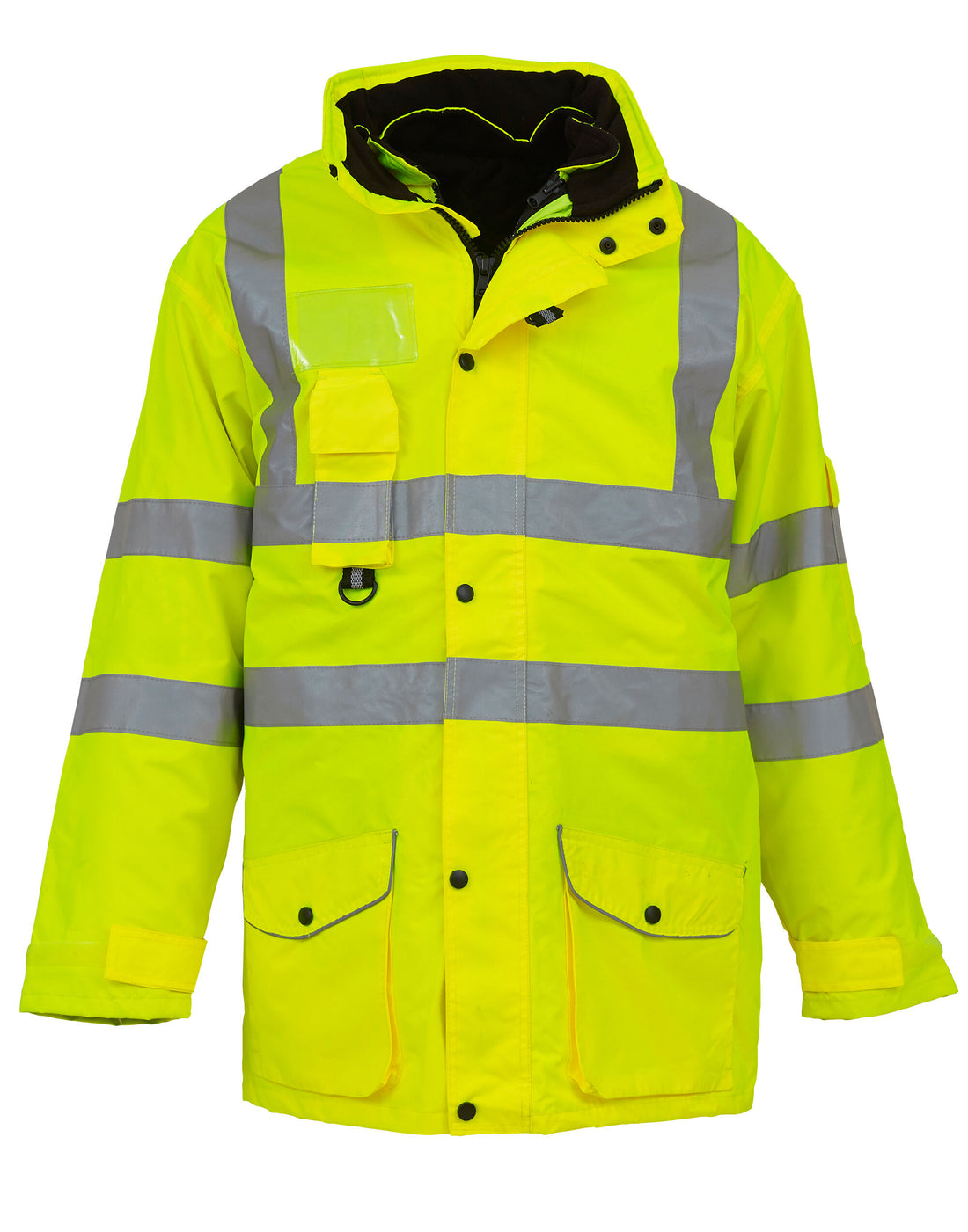 Yoko HV Multi Function 7 In 1 Jacket hvp711 - Hi Vis Yellow - Customisable Jacket