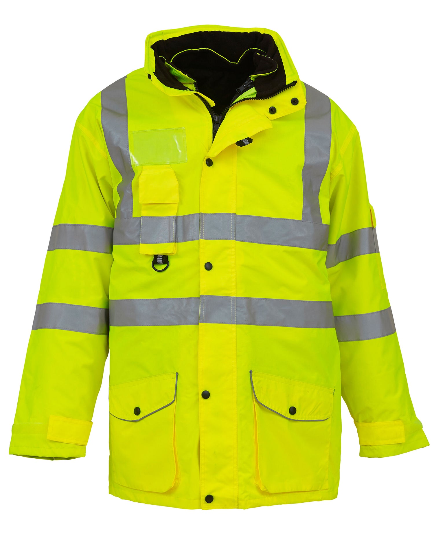 Yoko HV Multi Function 7 In 1 Jacket hvp711 - Hi Vis Yellow - Customisable Jacket