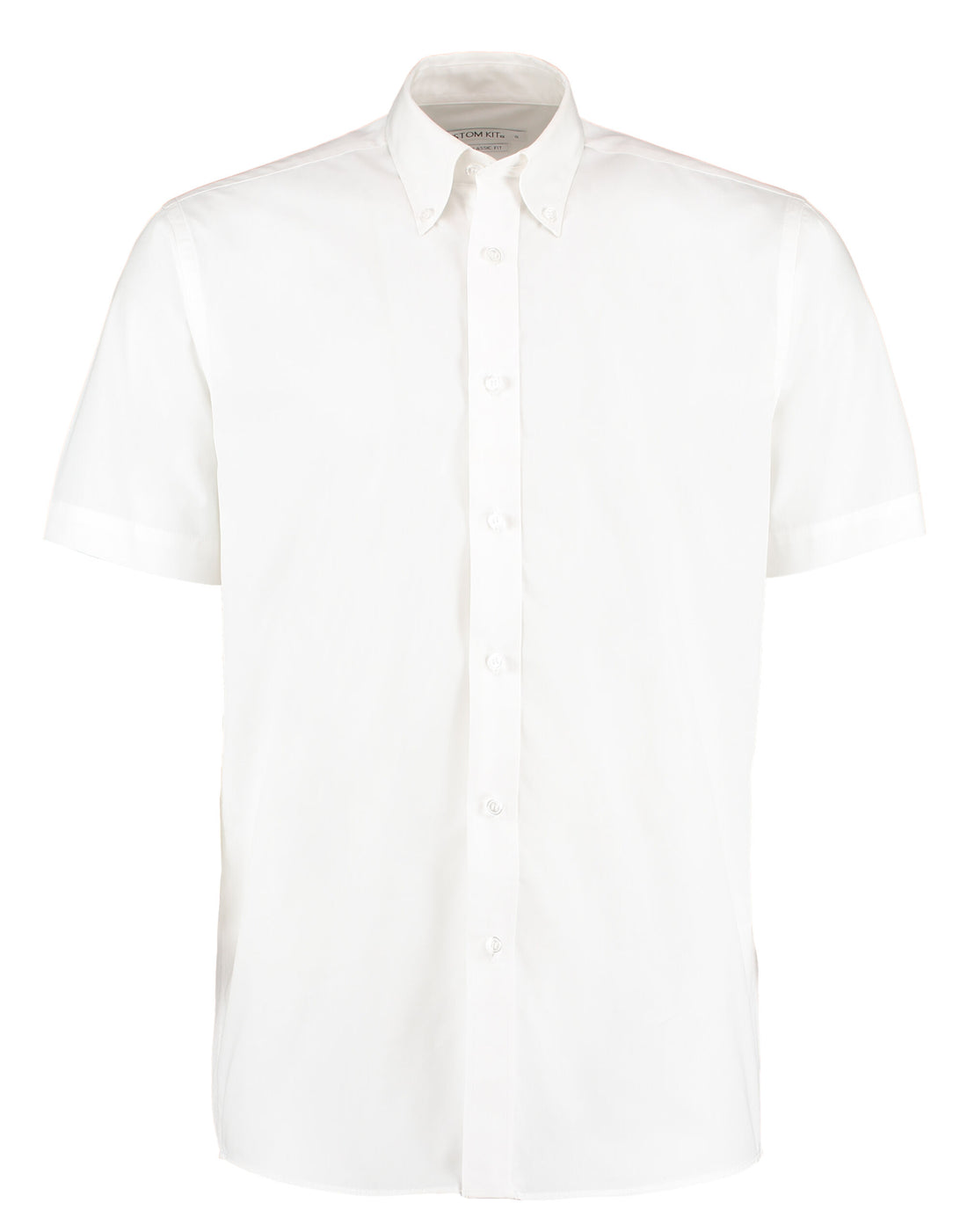 Kustom Kit Mens SS Workforce Shirt KK100 - White - Customisable Corporate Wear