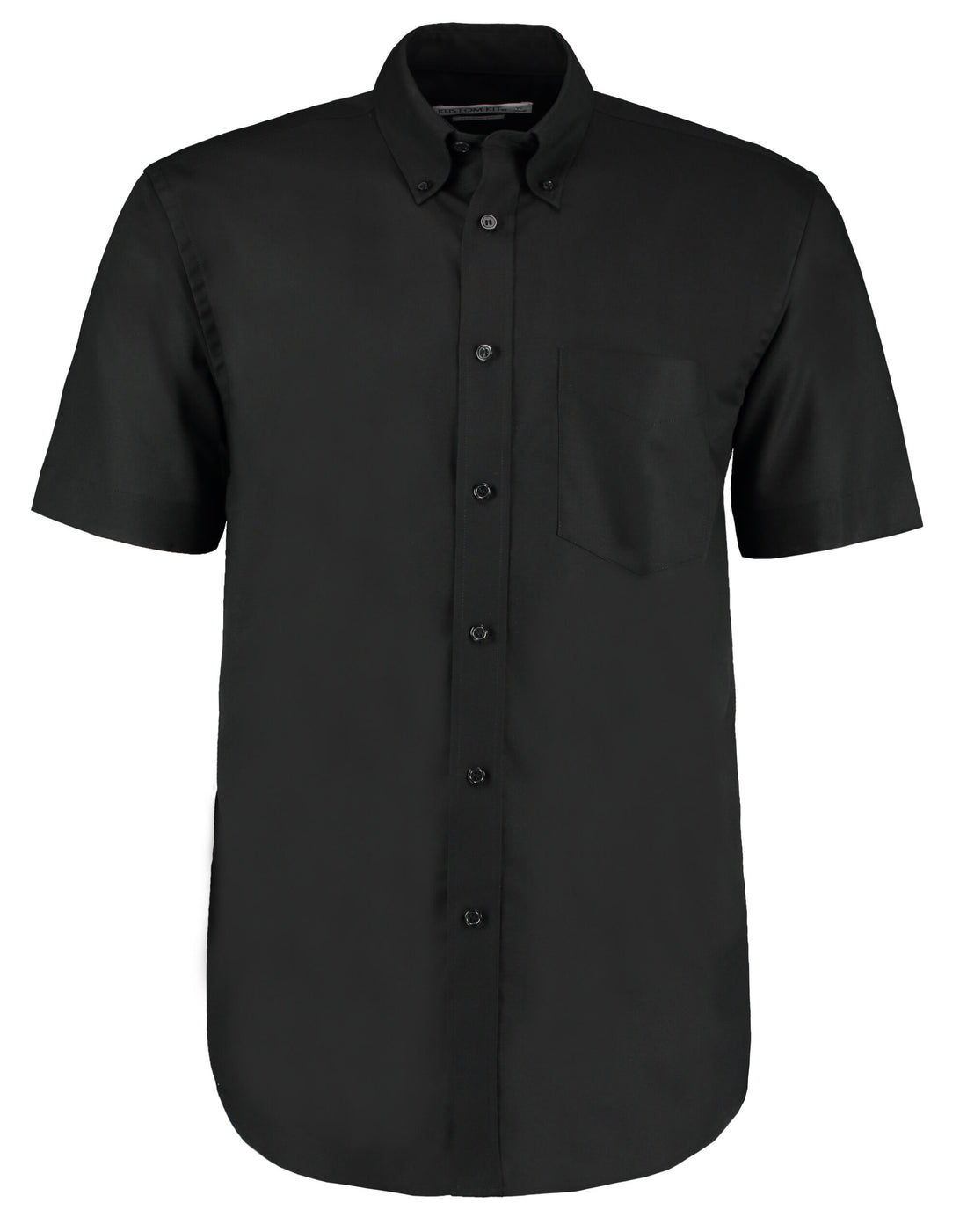 Kustom Kit Classic Fit Short Sleeve Oxford Shirt KK350 - Black - Customisable Corporate Wear