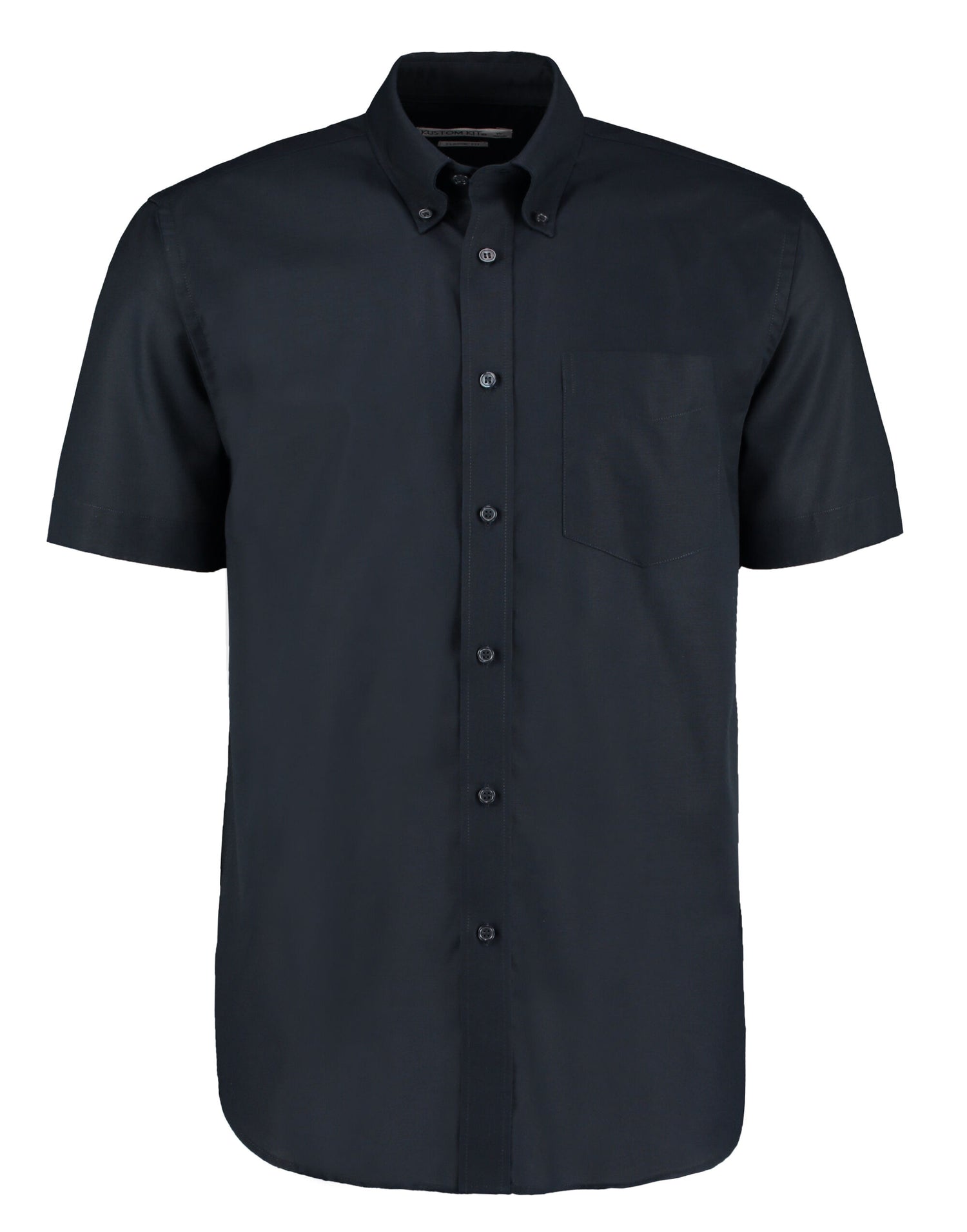 Kustom Kit Classic Fit Short Sleeve Oxford Shirt KK350 - French Navy - Customisable Corporate Wear