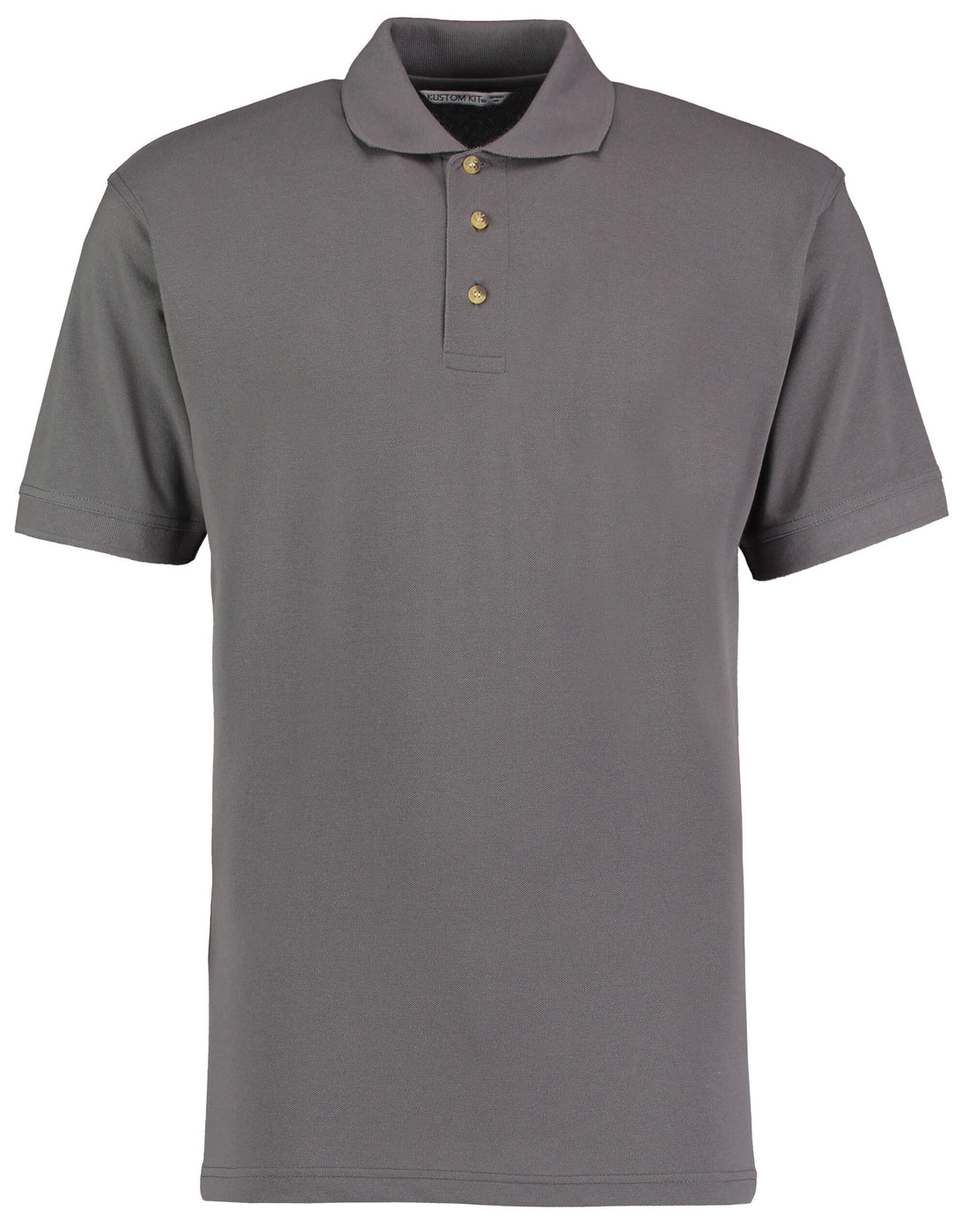 Kustom Kit Mens Workwear Superwash Polo KK400 - Charcoal - Customisable Polos