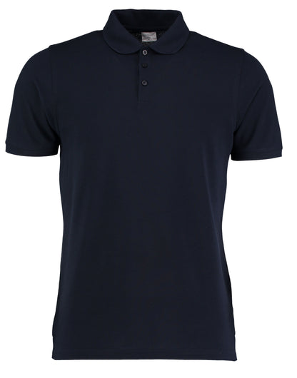 Kustom Kit Mens Heavy Superwash Polo KK408 - Navy - Customisable Polos