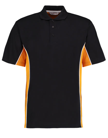 Black/Gold/White