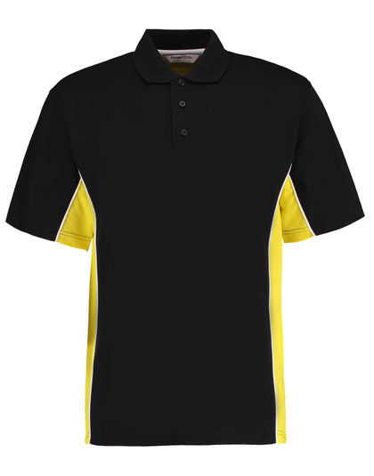 Black/Sun Yellow/White