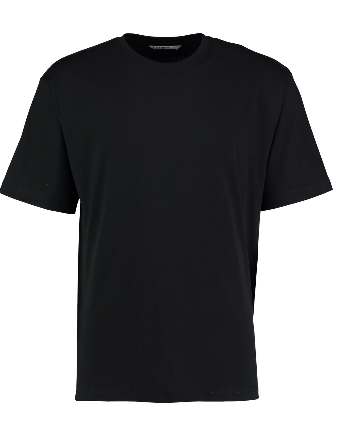 Kustom Kit Mens Classic Fit Hunky Tee KK500 - Black - Customisable T-Shirt