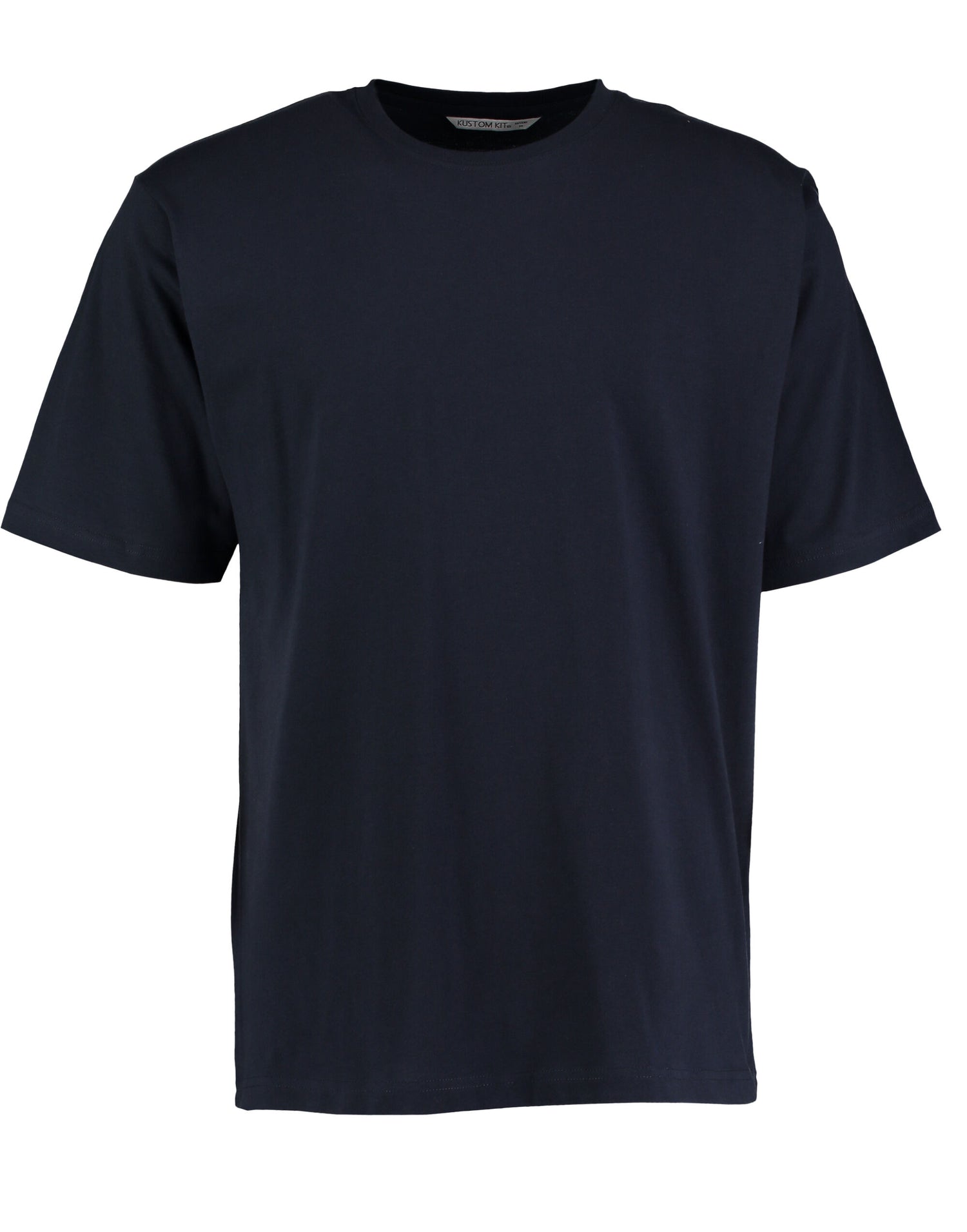 Kustom Kit Mens Classic Fit Hunky Tee KK500 - Navy - Customisable T-Shirt