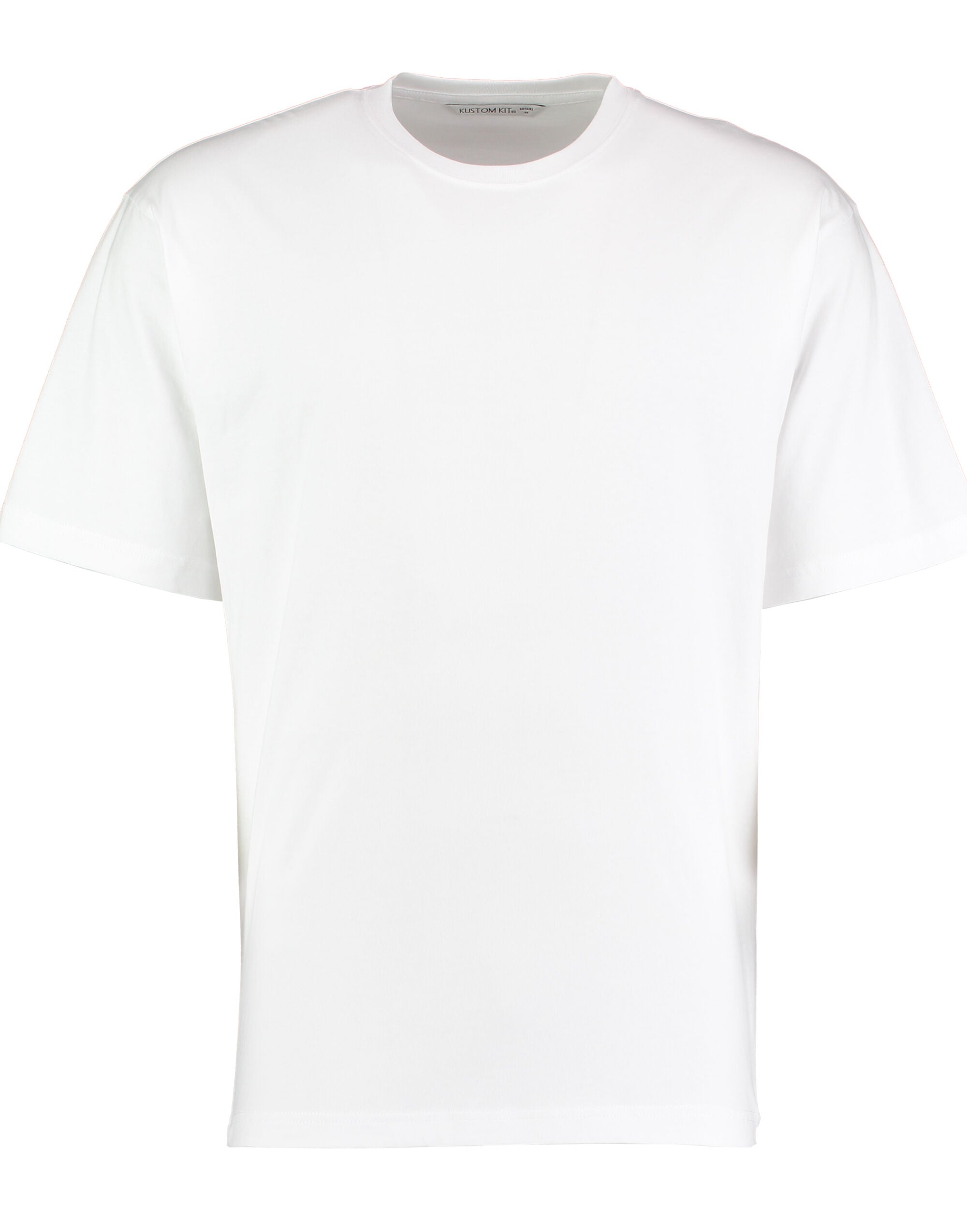 Kustom Kit Mens Classic Fit Hunky Tee KK500 - White - Customisable T-Shirt