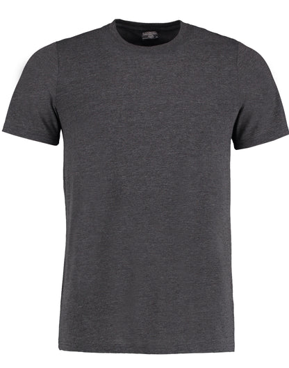 Kustom Kit Mens Fashion Superwash Tee KK504 - Dark Grey Marl - Customisable T-Shirt