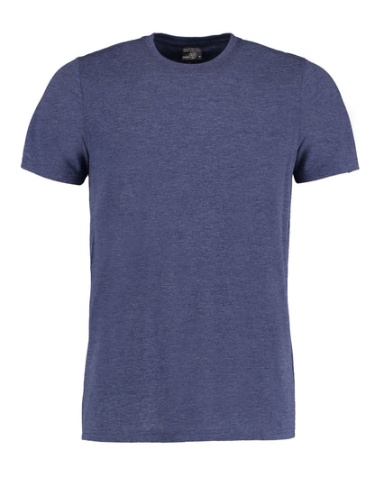 Kustom Kit Mens Fashion Superwash Tee KK504 - Denim Marl - Customisable T-Shirt