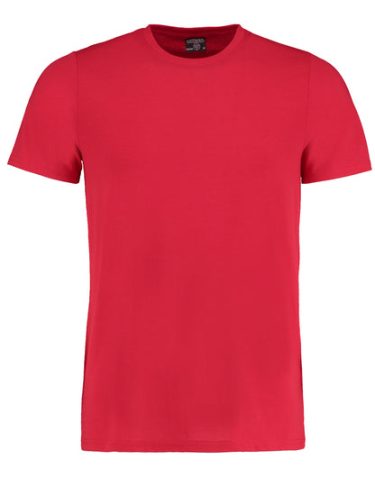 Kustom Kit Mens Fashion Superwash Tee KK504 - Red - Customisable T-Shirt