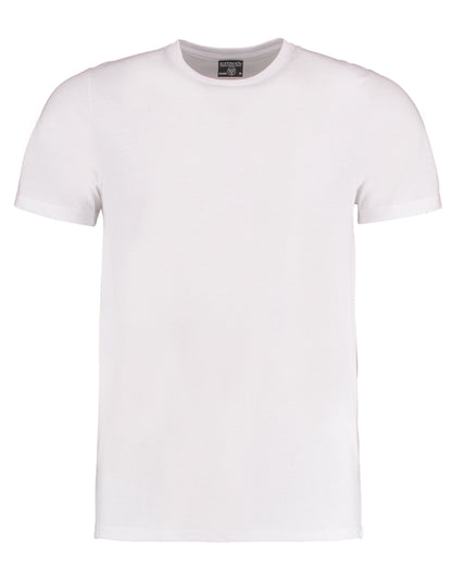 Kustom Kit Mens Fashion Superwash Tee KK504 - White - Customisable T-Shirt