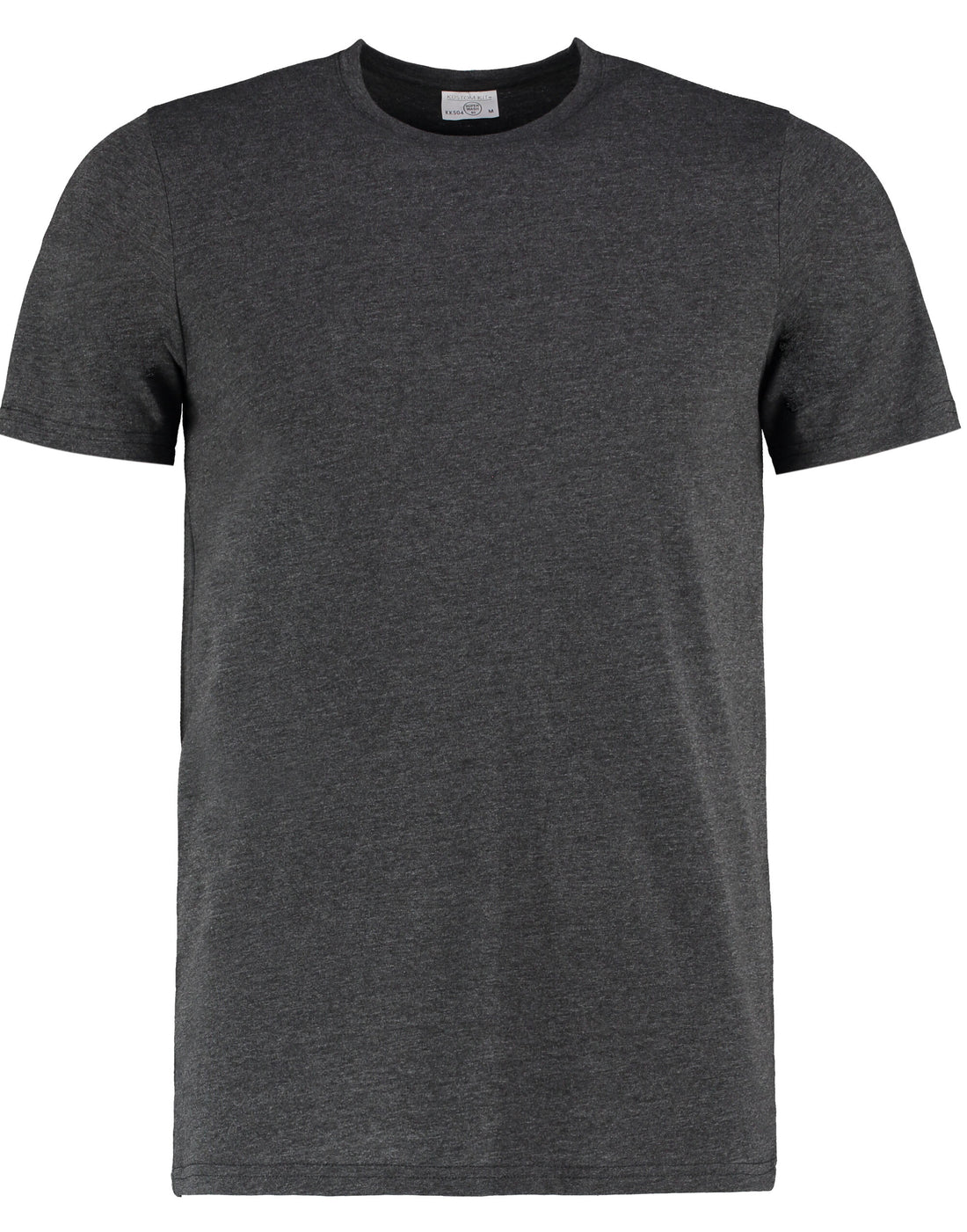 Kustom Kit Mens Fashion Superwash Tee KK504 - Black Melange - Customisable T-Shirt