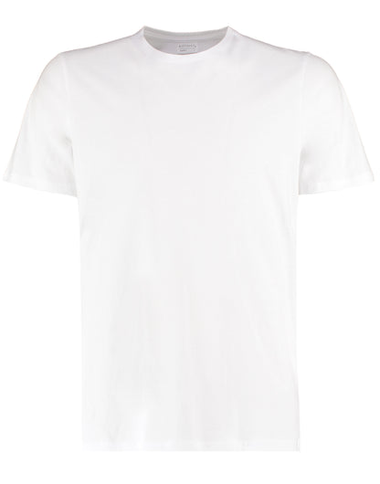 Kustom Kit Mens Fashion Fit Cotton Tee KK507 - White - Customisable T-Shirt