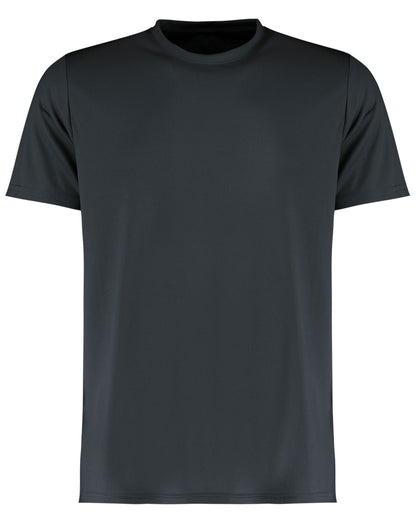 Kustom Kit Men’s Cooltex Micro Mesh T-Shirt KK555 - Graphite - Customisable T-Shirt