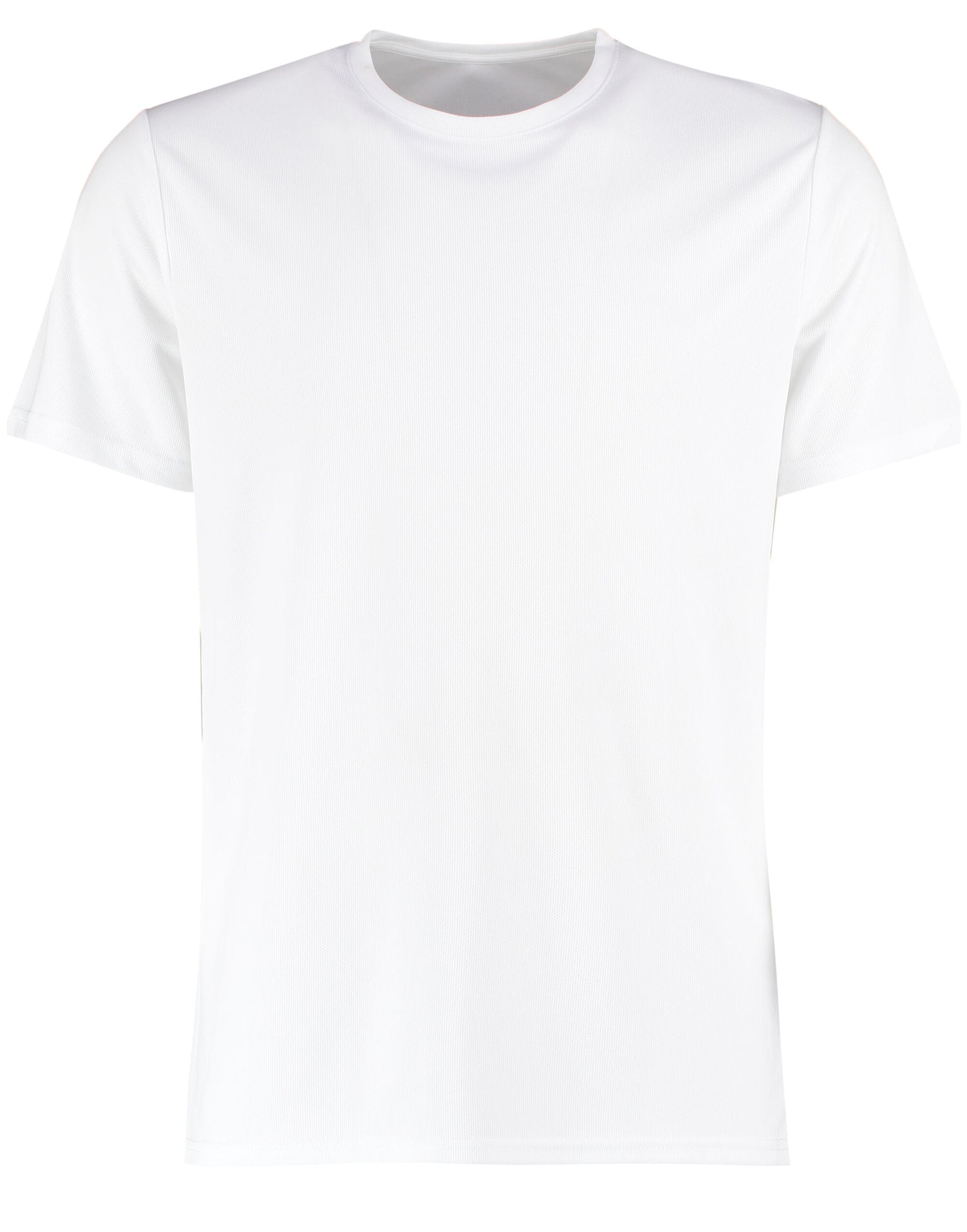 Kustom Kit Men’s Cooltex Micro Mesh T-Shirt KK555 - White - Customisable T-Shirt