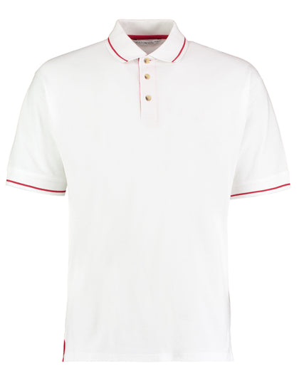 White/Bright Red