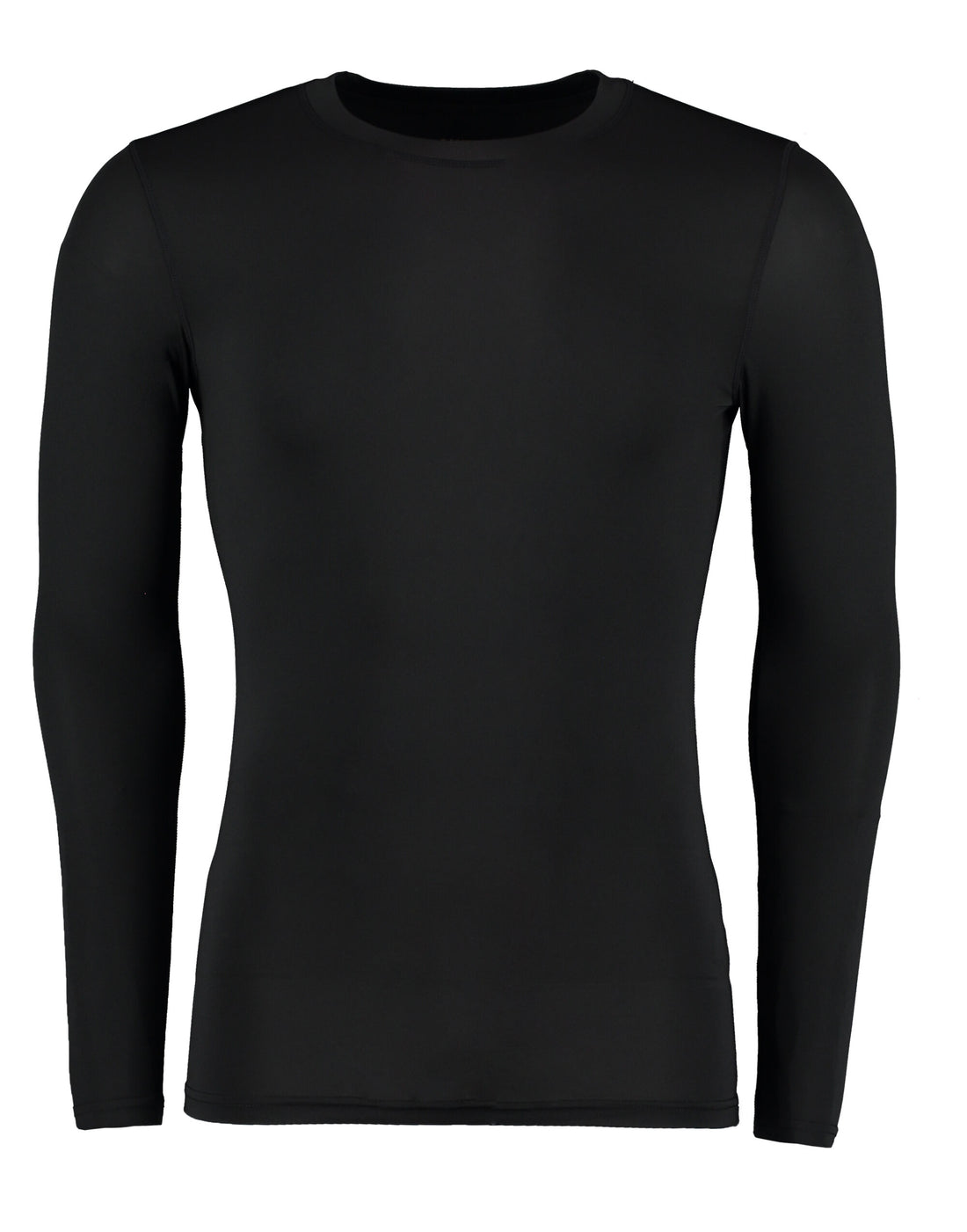 Kustom Kit Mens Warmtex LS Baselayer kk979 - Black - Customisable Sportswear