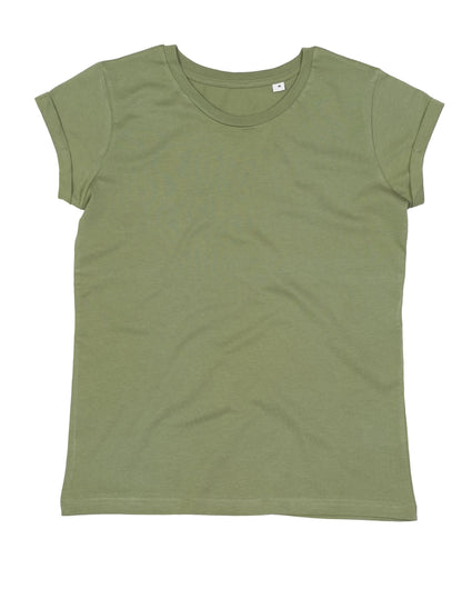 Mantis Womens Roll Sleeve T M81 - - Customisable T-Shirt