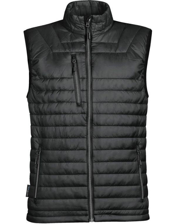 Stormtech Men Gravity Thermal Bodywarmer PFV-2 - Charcoal - Customisable Bodywarmers