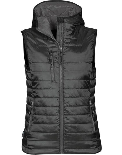 Stormtech Lady Gravity ThermalBodywarmer PFV-2W - Black Charcoal - Customisable Bodywarmers
