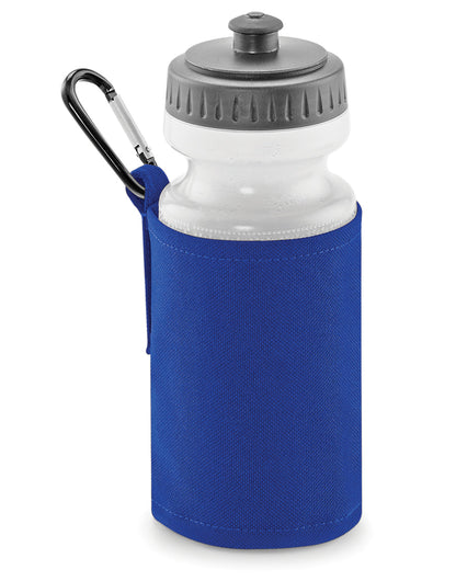Quadra Water Bottle And Holder qd440 - Bright Royal O S - Customisable Bags