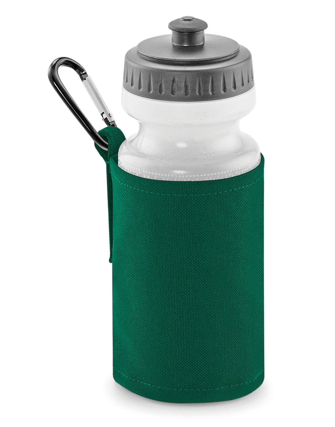 Quadra Water Bottle And Holder qd440 - Bottle Green O S - Customisable Bags