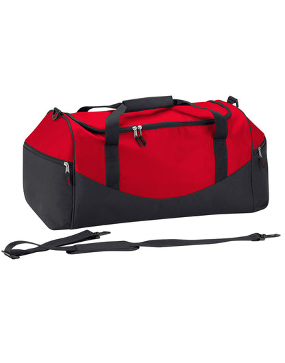 Quadra Teamwear Holdall qs70 - Classic Red Black O S - Customisable Bags