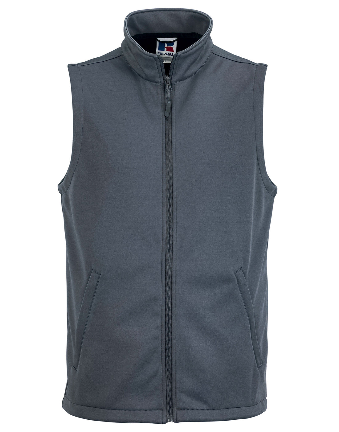 Russell Collection Russell Mens Smart Softshell Gilet r041m - Convoy Grey - Customisable Bodywarmers