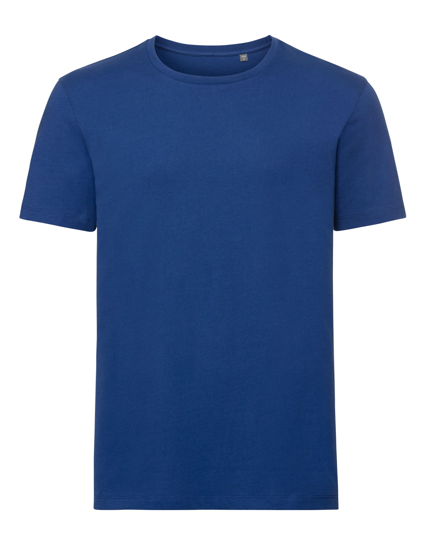 Russell Short Sleeve Collection Russell Short Sleeve Mens Pure Organic T R108M - Bright Royal - Customisable T-Shirt
