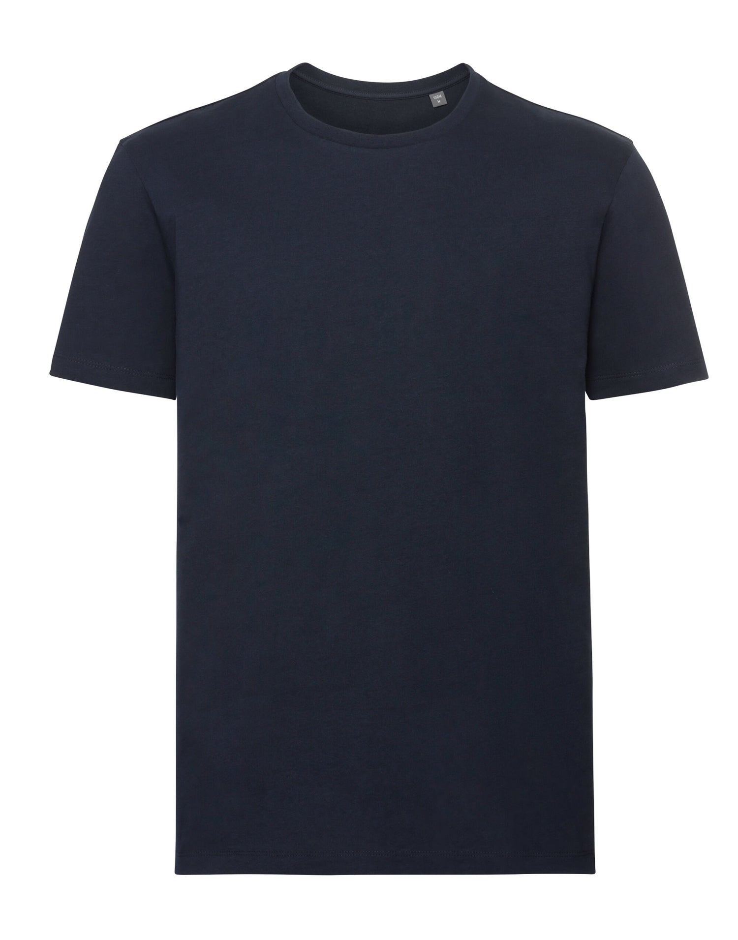 Russell Short Sleeve Collection Russell Short Sleeve Mens Pure Organic T R108M - French Navy - Customisable T-Shirt