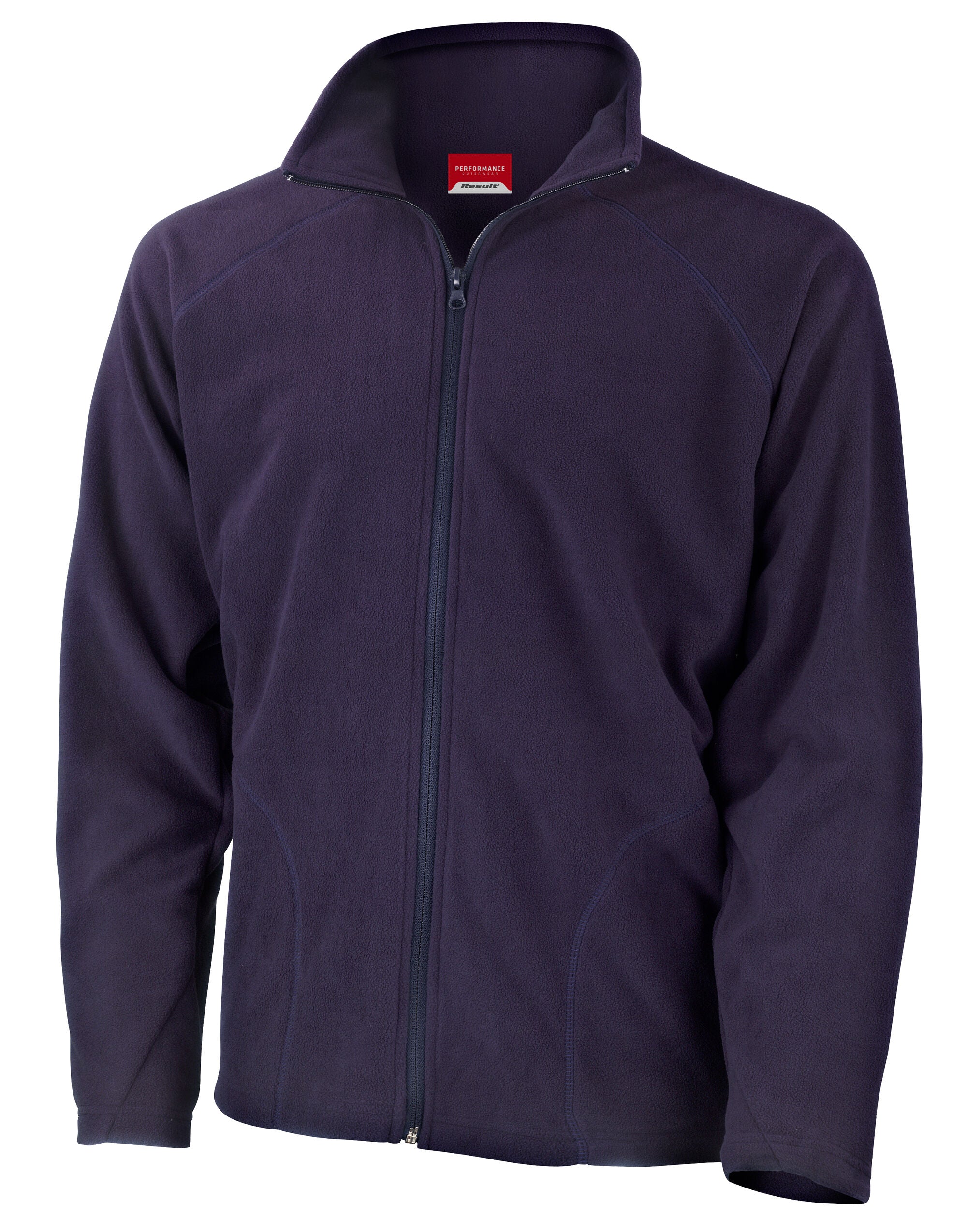 Result Core Mens Microfleece Jacket R114X - Navy - Customisable Jacket