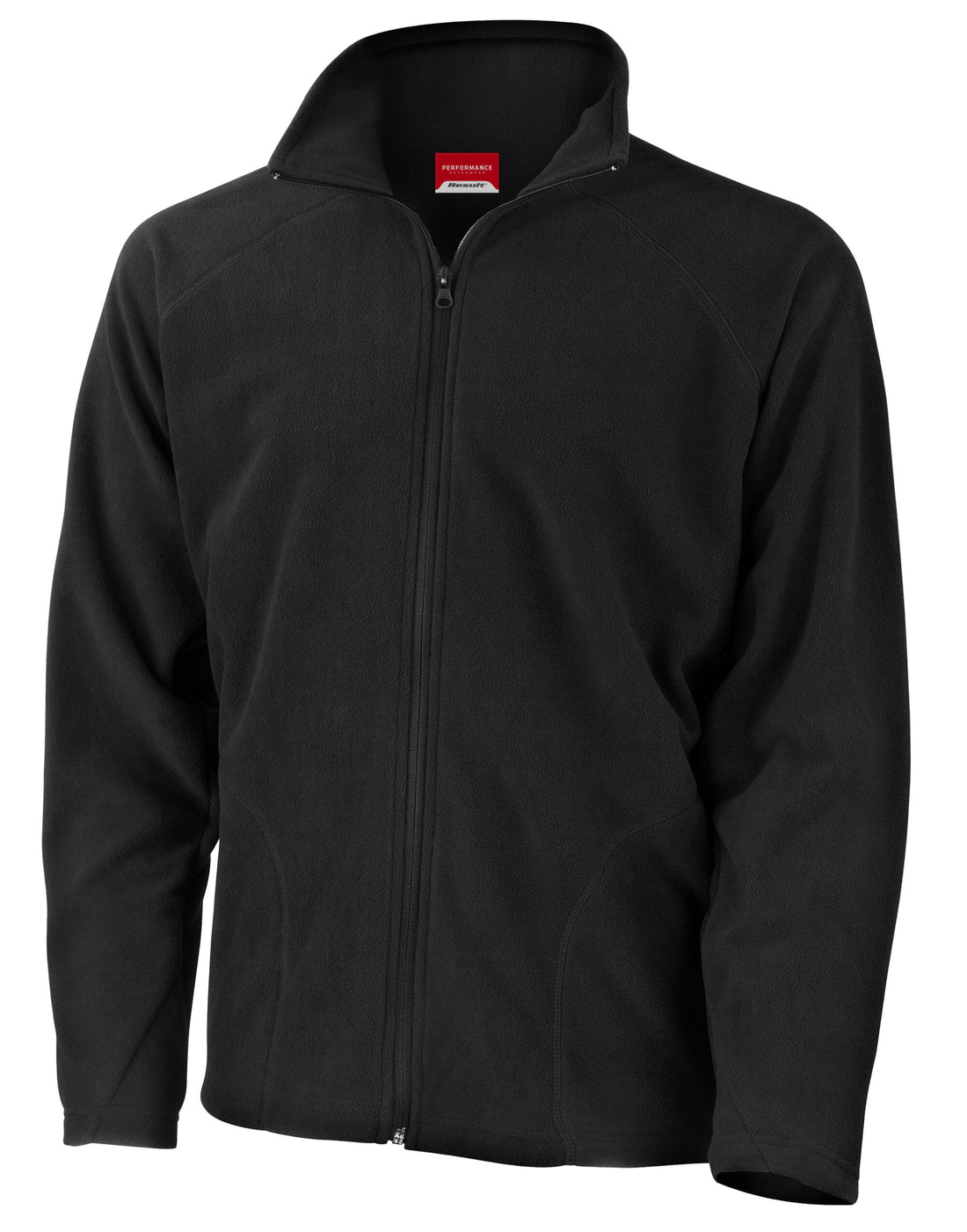 Result Core Mens Microfleece Jacket R114X - Black - Customisable Jacket