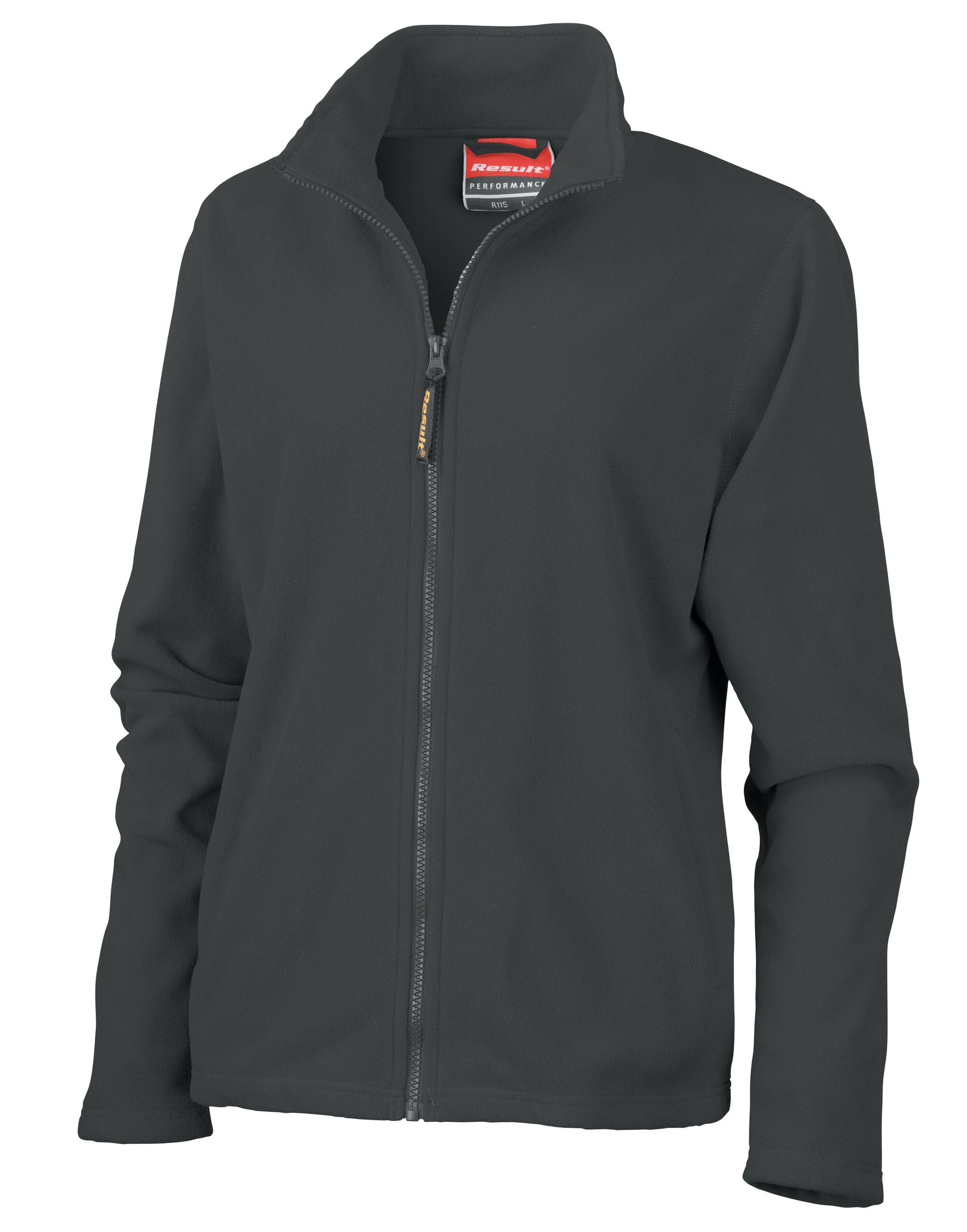 Result Womens Horizon Microfleece Jacket R115F - Black - Customisable Jacket