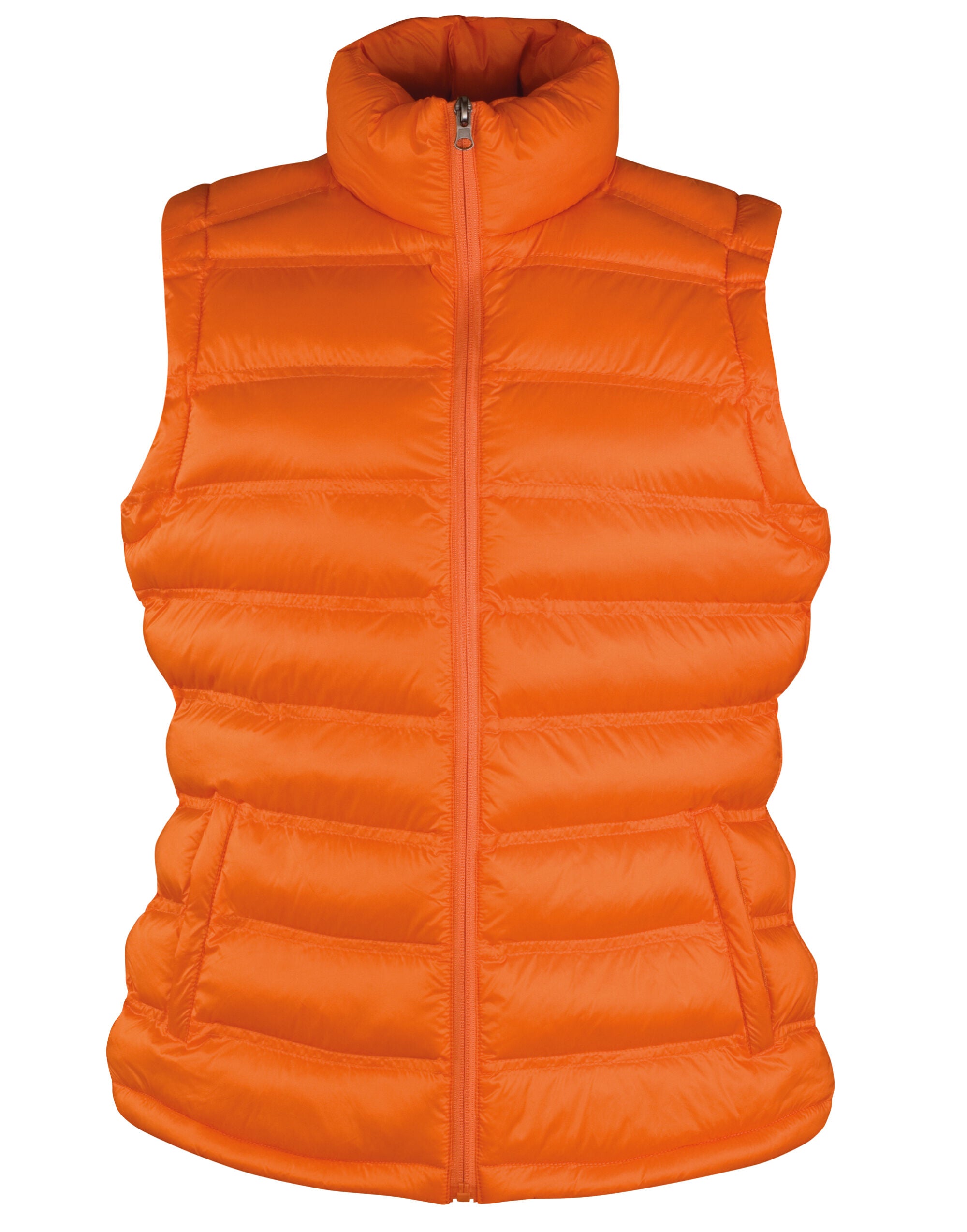 Result Urban Lady Ice Bird Padded Gilet R193F - Orange - Customisable Bodywarmers