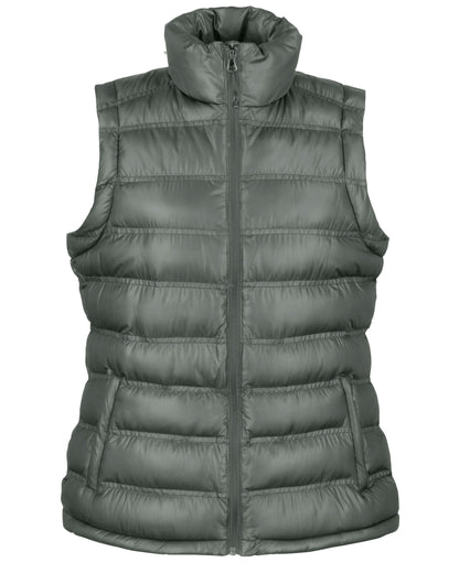 Result Urban Lady Ice Bird Padded Gilet R193F - Frost Grey - Customisable Bodywarmers
