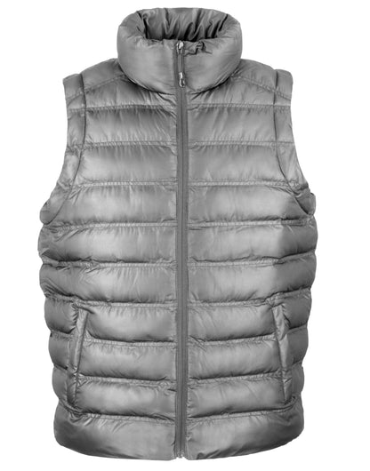 Result Urban Mens Ice Bird Padded Gilet R193M - Frost Grey - Customisable Bodywarmers