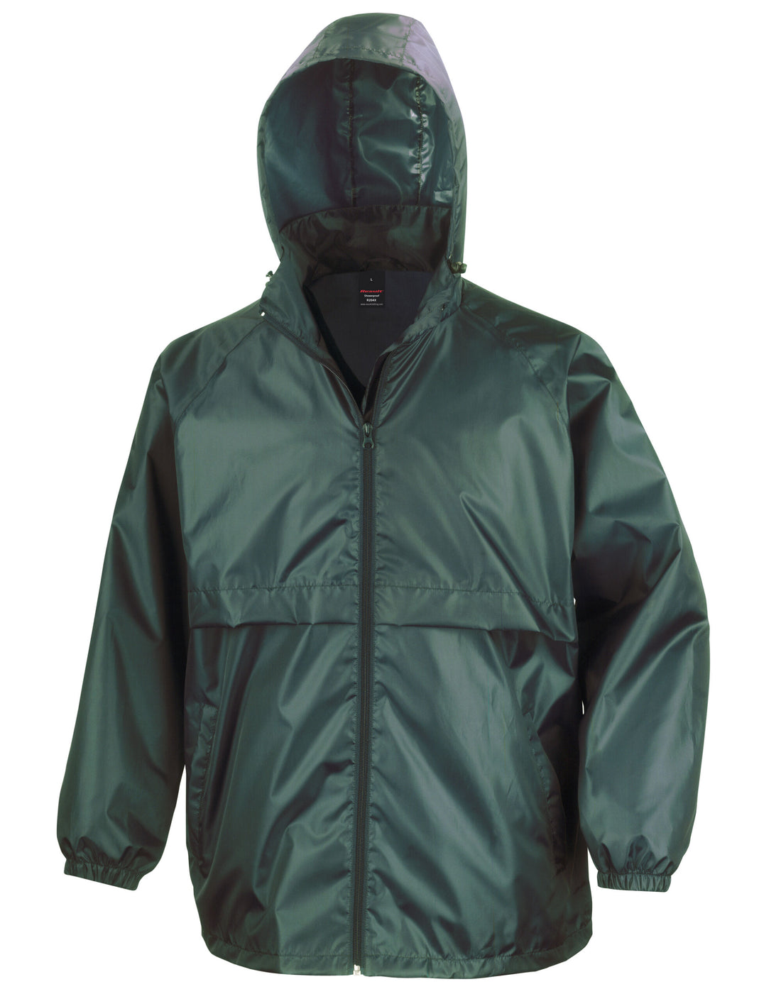 Result Core Adult Windcheater R204X - Bottle Green - Customisable Outerwear