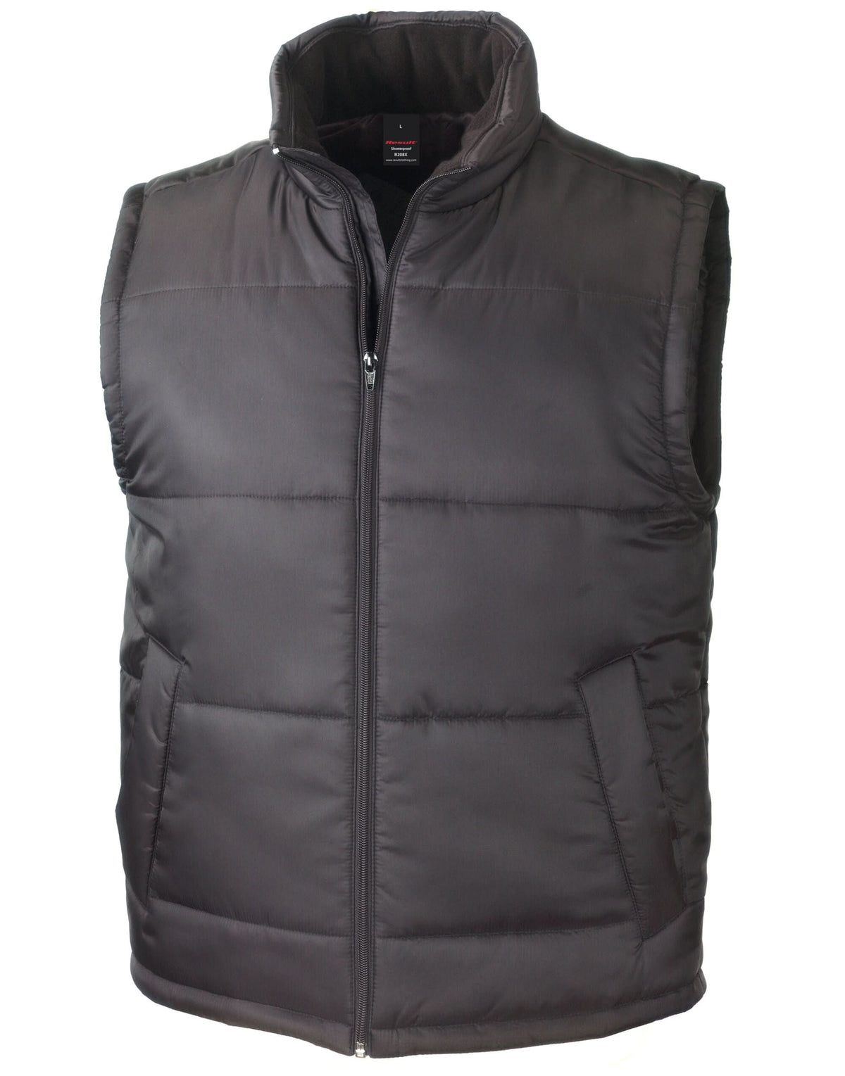 Core Bodywarmer R208X - Black - Customisable Bodywarmers