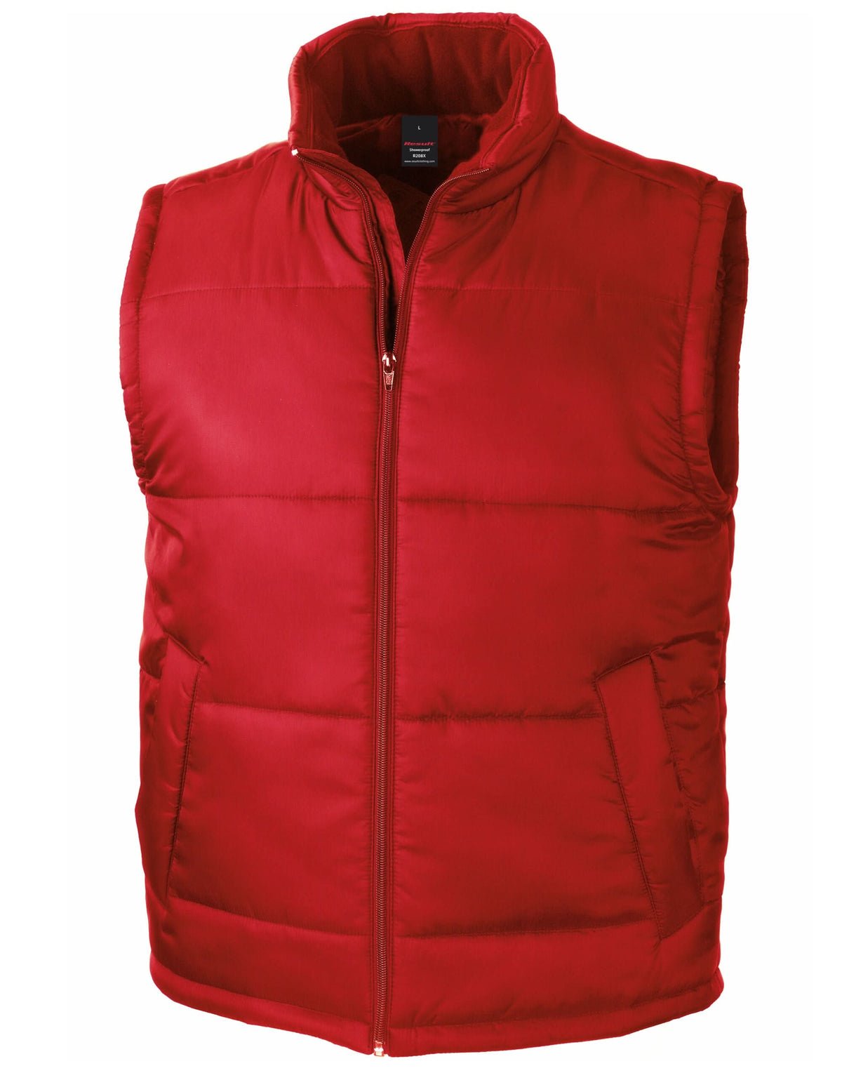 Core Bodywarmer R208X - Red - Customisable Bodywarmers